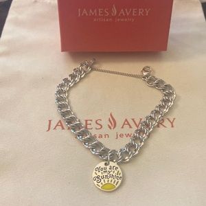 James Avery Charm Bracelet and charm